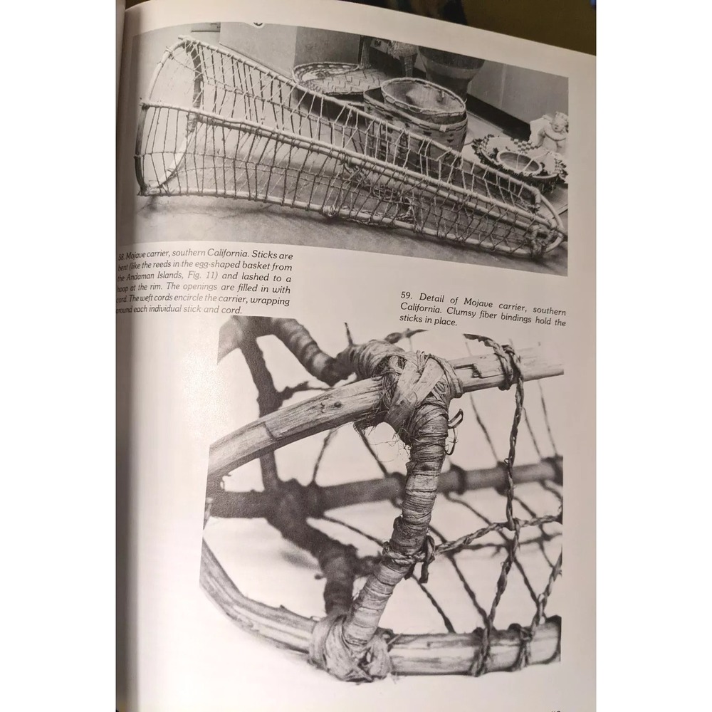 1986 Nature of Basketry Weaving Art Craft Rossbach Woven Ed The Book 80s Vtg - Picture 5 of 11